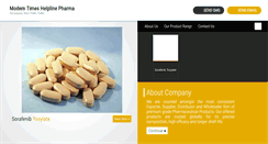 Desktop Screenshot of moderntimesindia.com